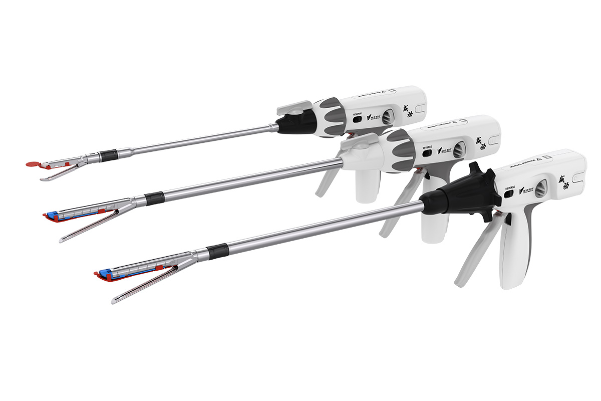 一次性腔鏡用直線型電動切割吻合器及釘倉組件