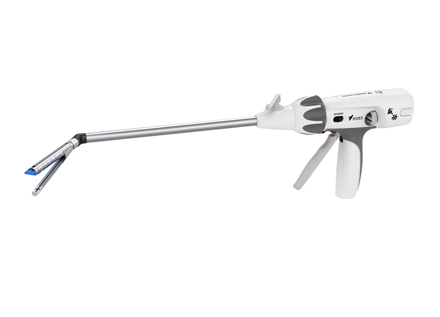 一次性腔鏡用直線型電動切割吻合器及釘倉組件